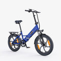 Ozeanblau-Hillmiles Mile 2 Vielseitiges faltbares E-Bike | 250W Motor | 42Nm Drehmoment | 100km Reichweite