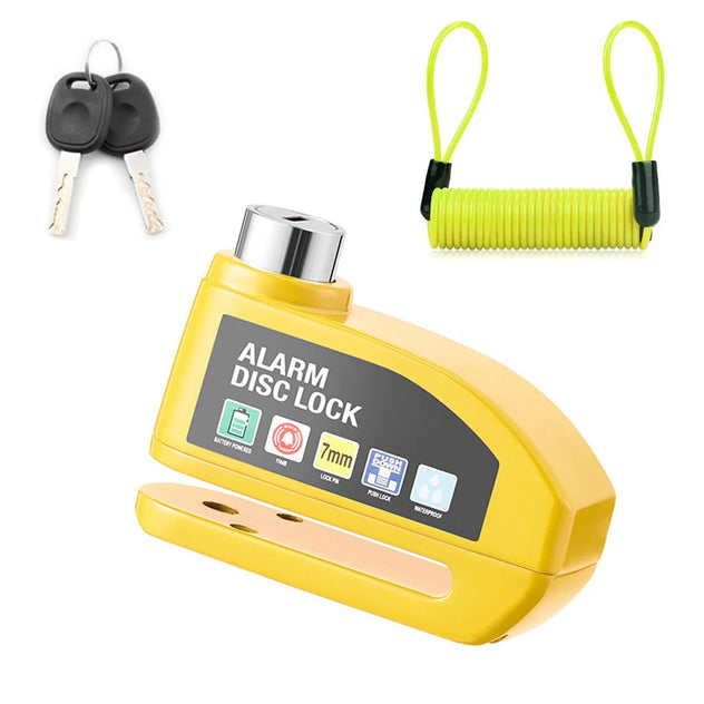 Elektryczny alarm rowerowy Blokada hamulca tarczowego